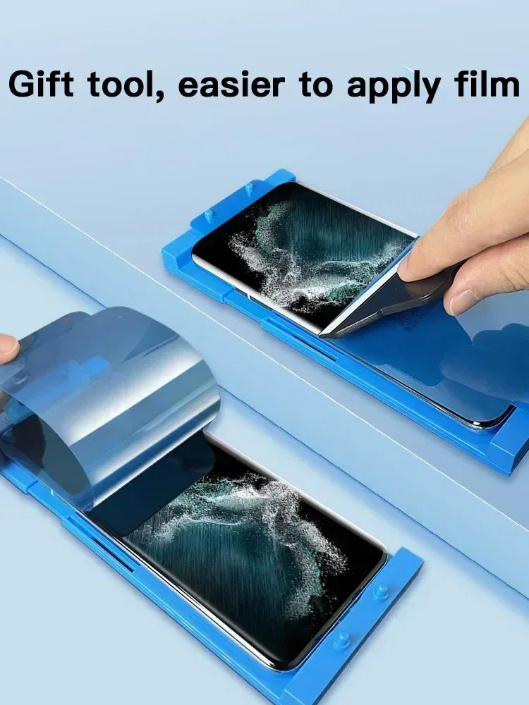 Privacy Ceramic Screen Protector for Samsung Galaxy S24 Ultra Tidesmit