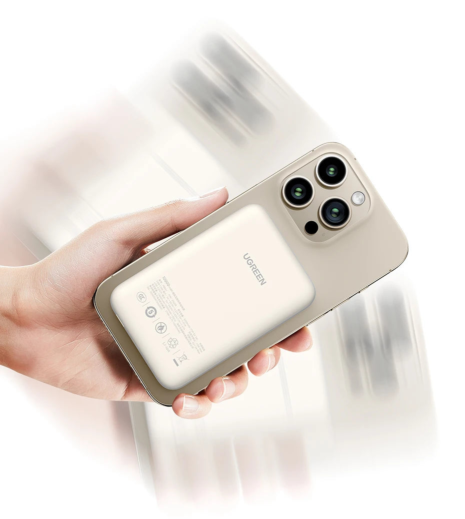 Magnetic Power Bank 10000mAh Portable Wireless Charger - Tidesmit Tidesmit