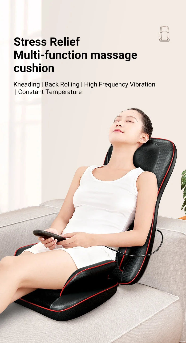 Tidesmit Electric Massage Chair for Neck and Back Pain Relief - 220V EU Massage Chairs Tidesmit