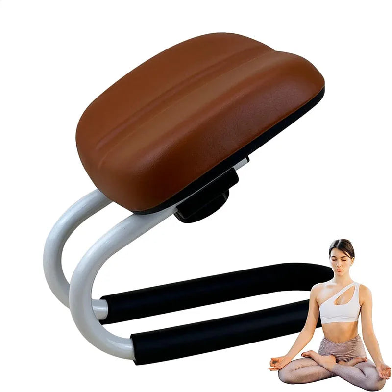 Meditation Seat Yoga Stool Kneelers for Praying with Sponge Cushion Non-Slip Leg Sleeve Bench Seat Meditation Accessories