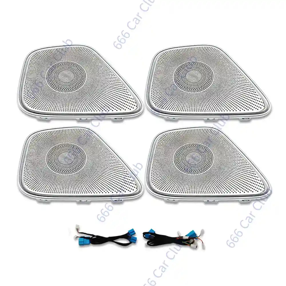 Mercedes Benz Ambient Lighting Kit 64 Color RGB LED Interior Air LED speaker cover CN Tidesmit