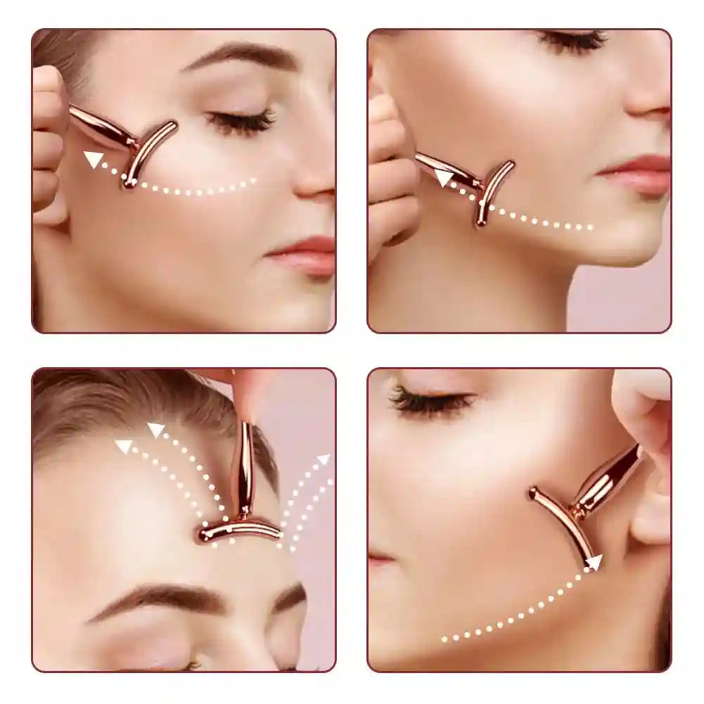 Eye Massage Stick for Dark Circles & Face Lifting - Tidesmit Eye Massage Instrument Tidesmit