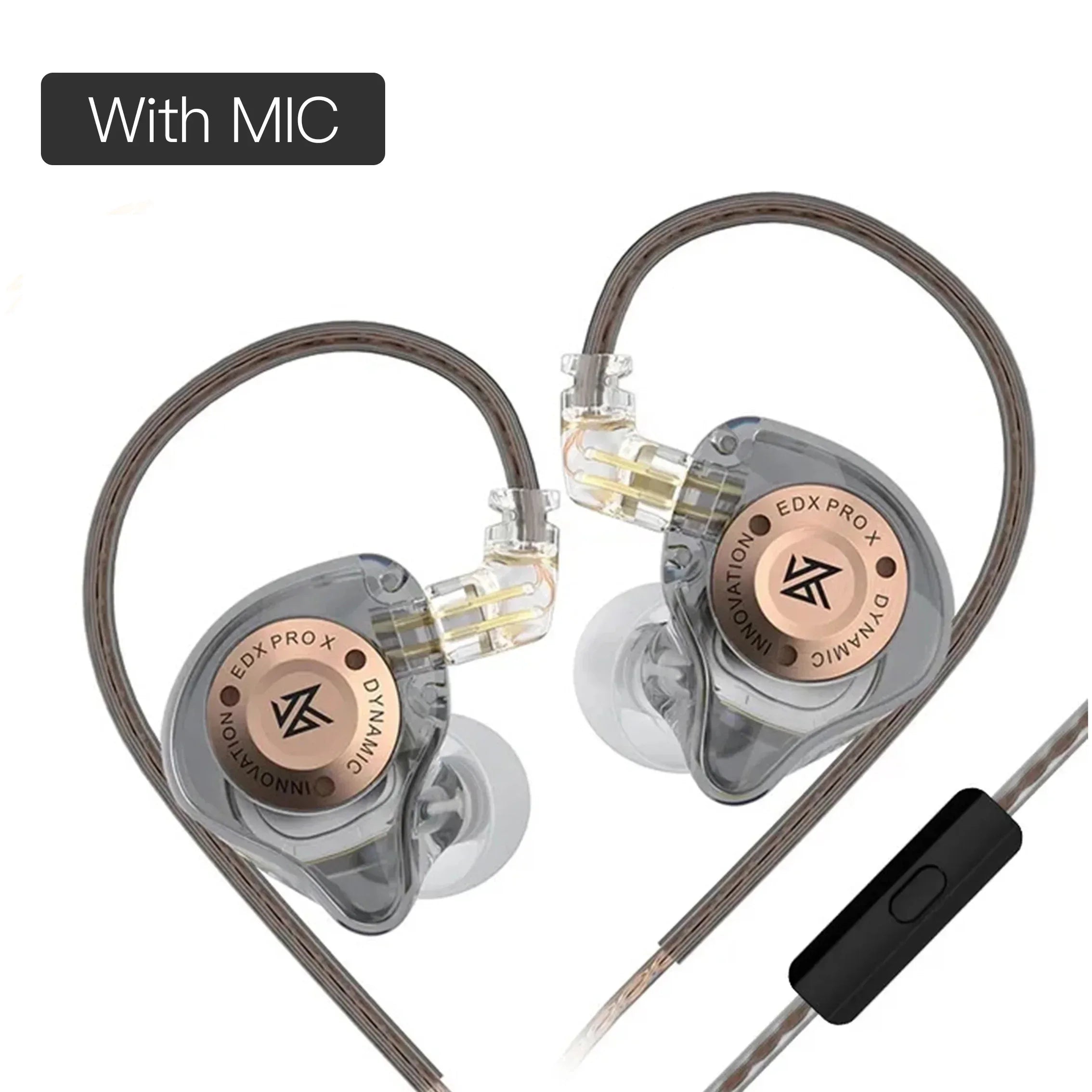 Tidesmit Wired HiFi Bass Earbuds with Microphone for Sport Use Gray MIC China Mainland Tidesmit