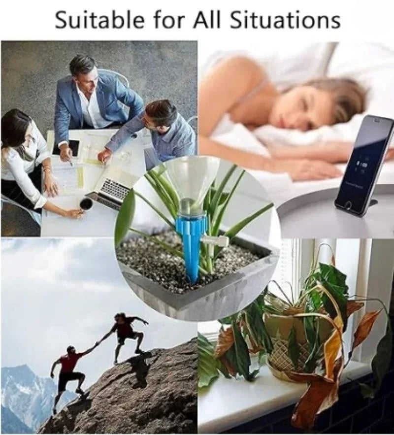 10PCS Flower Adjustable Automatic Drip Irrigation Plant Watering System Home Balcony Potted Plants Garden Irrigation Tools