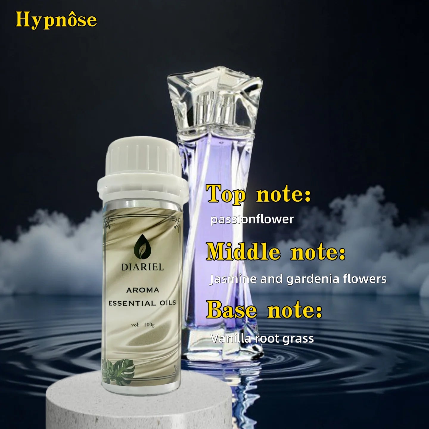 100ml Diaurelle Diffuser For Fragrance Oils Scent Hotel Premium Essential Oil for Aromatherapy Diffuser Waterless Diffuser Oil