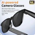 AI Smart Glasses with Real-Time Translation & 4K Camera | Tidesmit Default Title Tidesmit