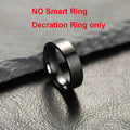 R09 Smart Ring Men Women with Charging Case,Heart Rate Blood Oxygen,Skin Temperature Monitor,5ATM Waterproof For Android iOS
