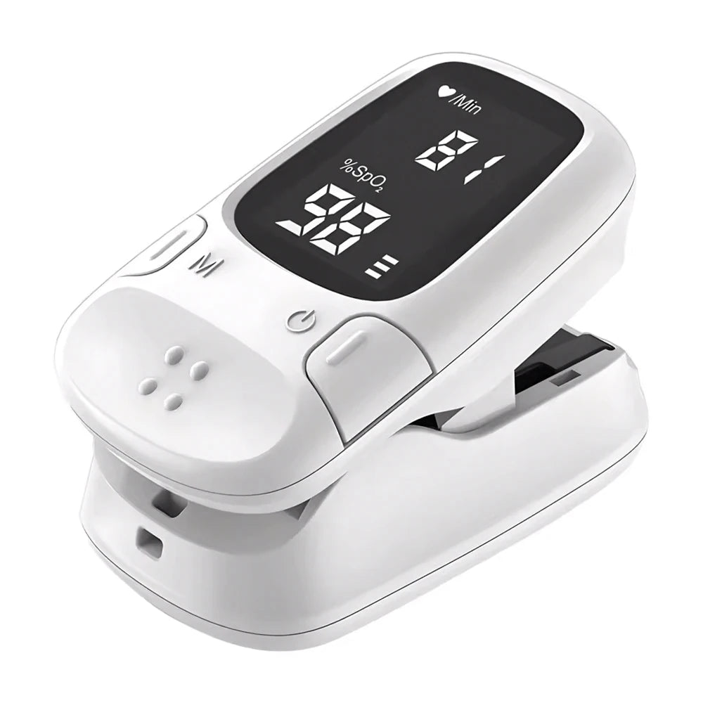 HUBLIZER Finger Pulse Oximeter Blood Oxygen Saturation Meter Heart Rate Monitor Child Pulse Oxiometer OLED Oximetro De Dedo