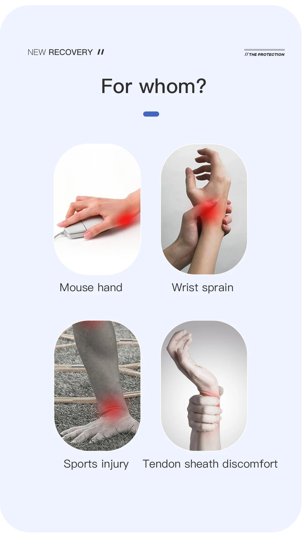 1Pc Professional Wrist Support Splint Arthritis Band Belt Carpal Tunnel Wrist Brace Sprain Prevention Wrist Protector for Fitnes