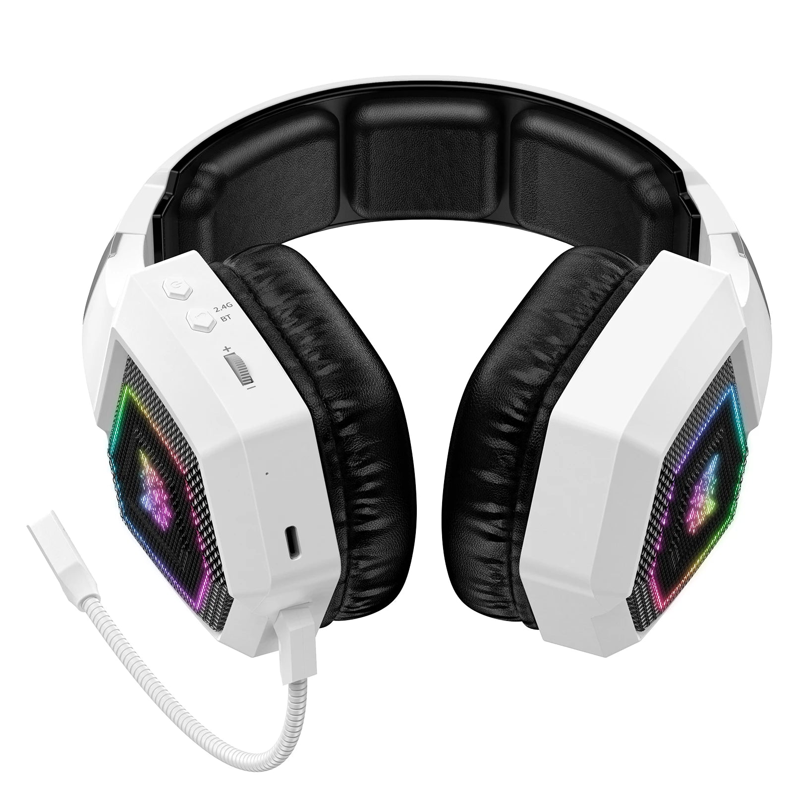 Wireless Gaming Headset with Active Noise Canceling - White Tidesmit Tidesmit