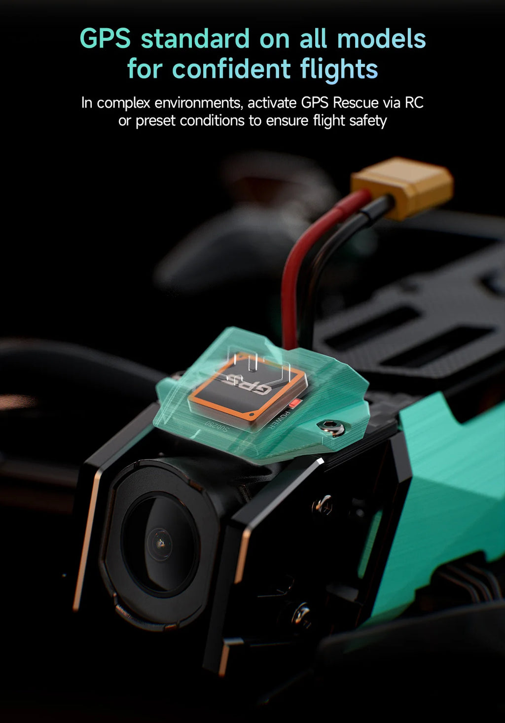 Tidesmit OasisFly 3.5 Inch CineWhoop FPV Drone | 4S HD O4 Pro Tidesmit