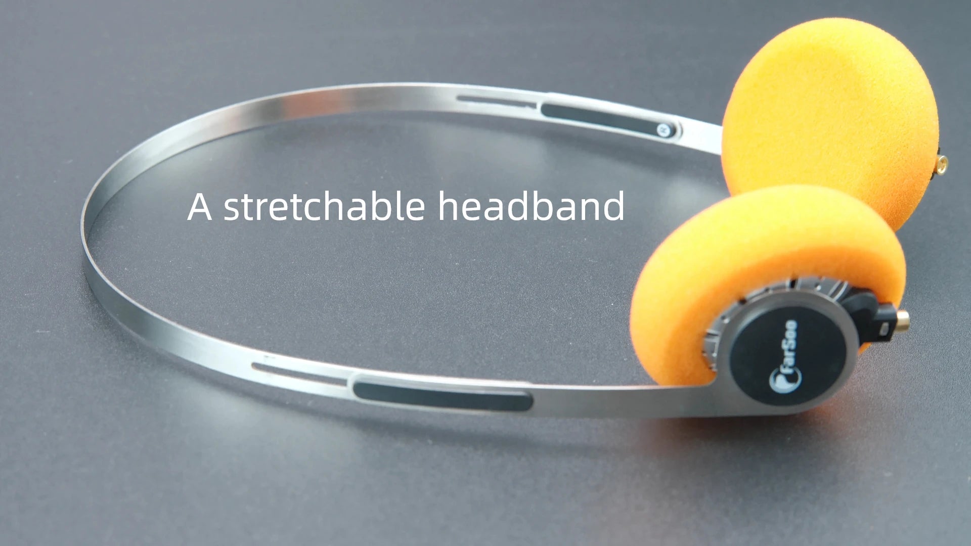 MMCX HiFi Over-Ear Headphones with Deep Bass and Low Latency Audio Tidesmit