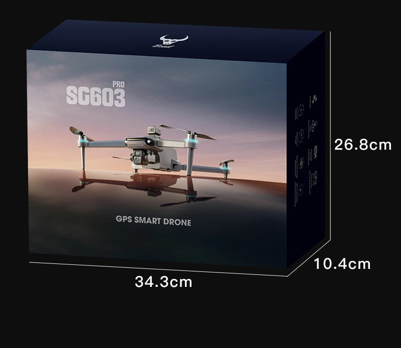 8K GPS Camera Drone with EIS Stabilization and Brushless Motor Tidesmit