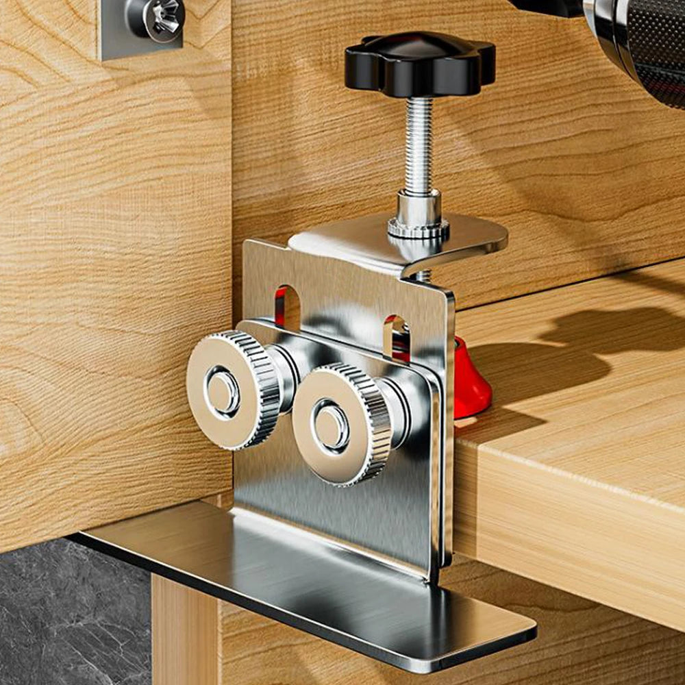 New Cabinets Frame Jig Woodworking Cabinet Door Mounting Positioner Adjustable Stainless Steel Cabinet Door Mounting Clamp