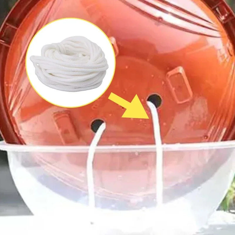 Self Watering Wick Cord Cotton String Rope DIY Automatic Watering Absorbent Wicks Rope Potted Plant Auto Drip Irrigation Waterer