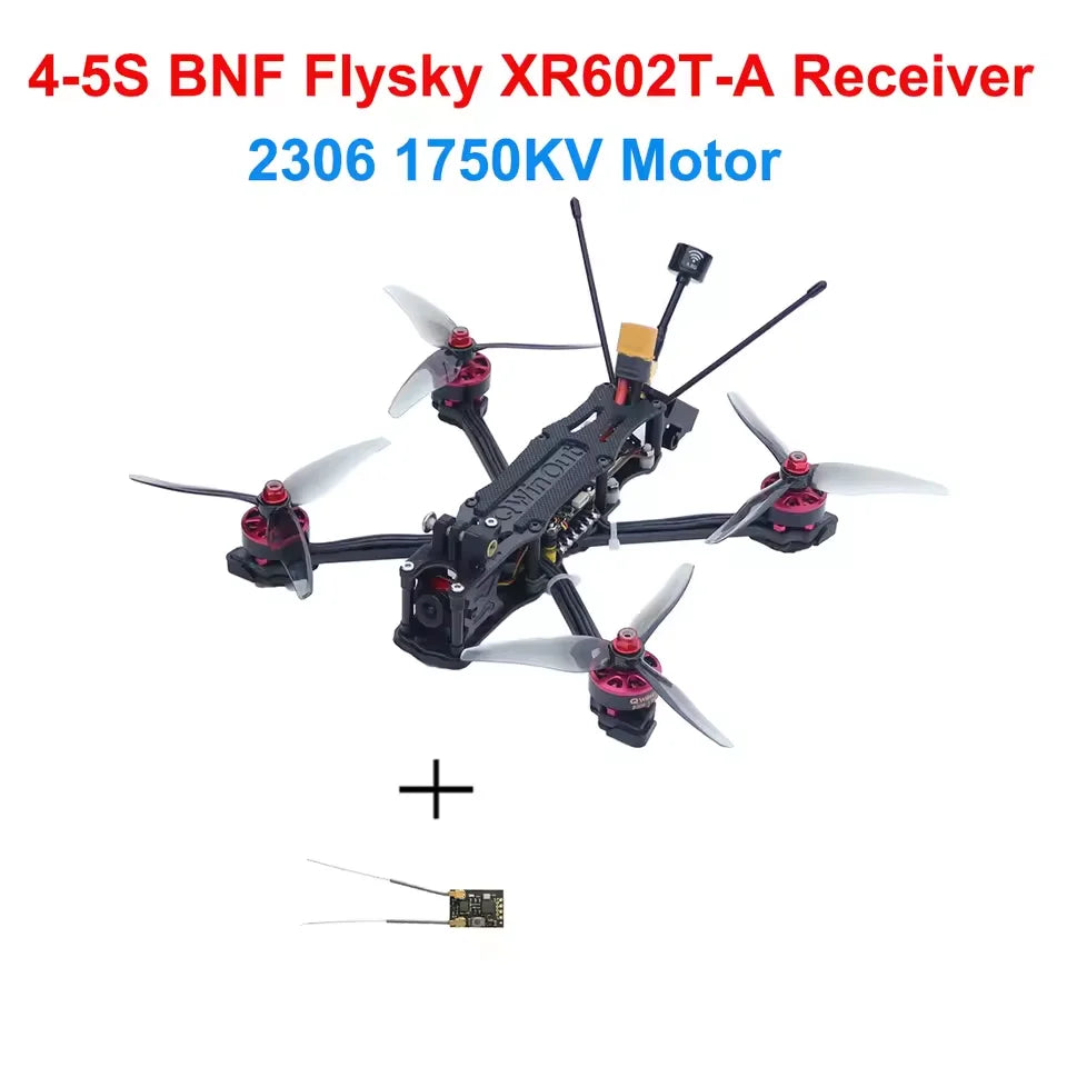 FPV Racing Drone 220mm RTF 4S Brushless Quadcopter Kit 4-5S BNF FLYSKY RX Tidesmit