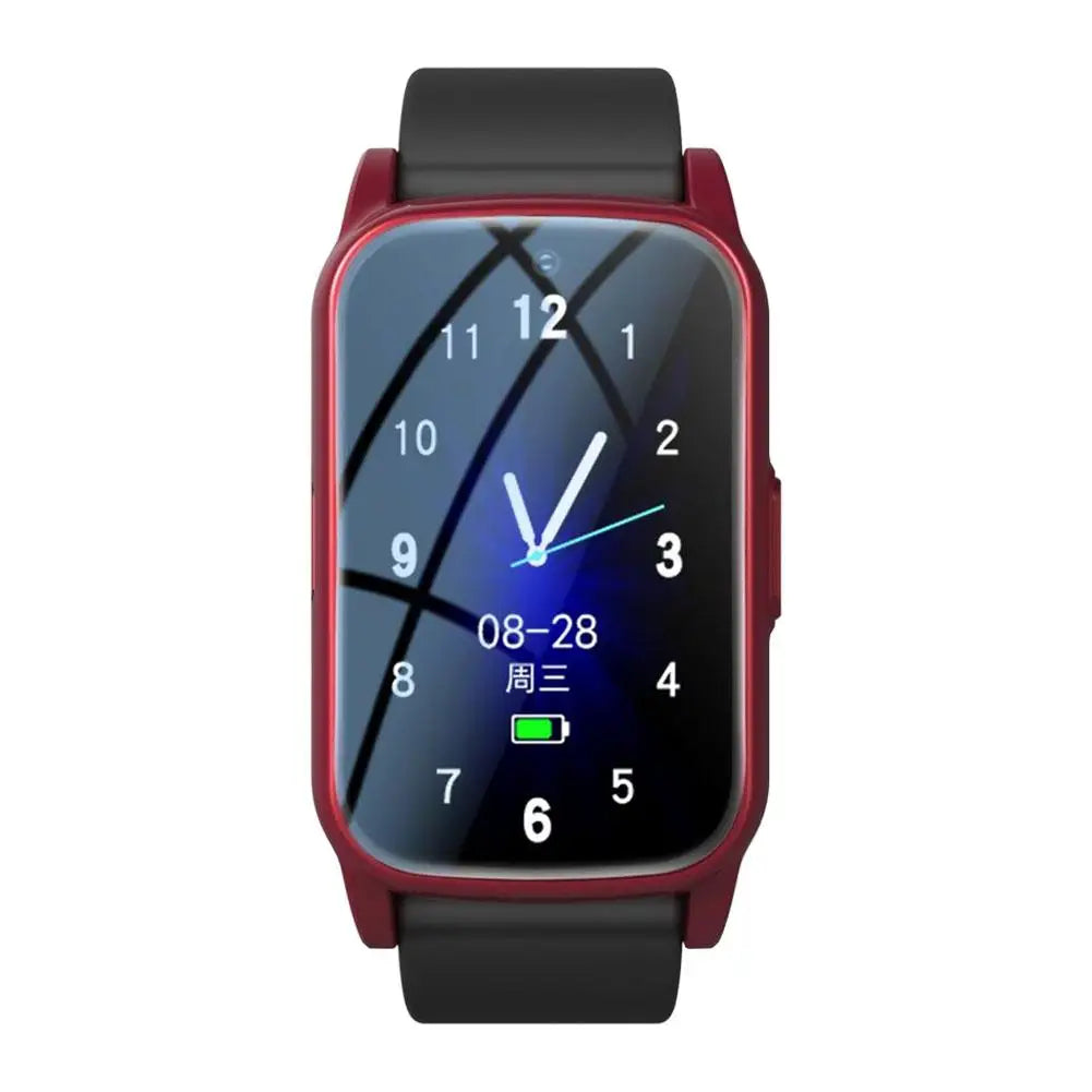 Elderly Smart Watch With Fall Detection GPS Tracking SOS Alert HD Video Call Waterproof Fitness Heart Rate Monitor For Seniors