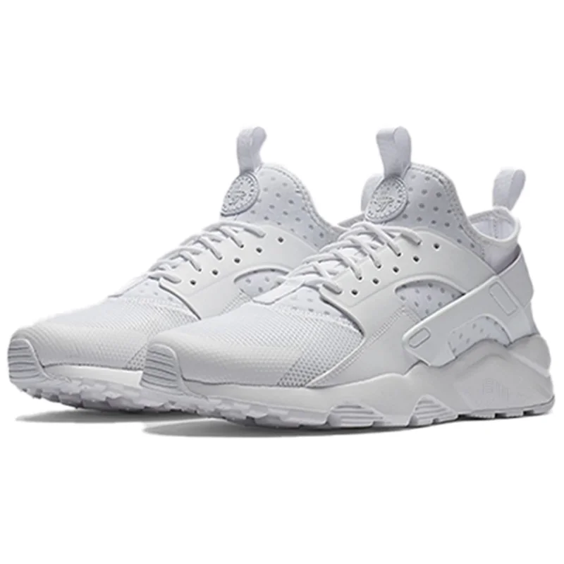 Nike Air Huarache Run OG Ultra Huarache Retro Sports and Leisure Running Shoes for Men and Women in White-819685-101