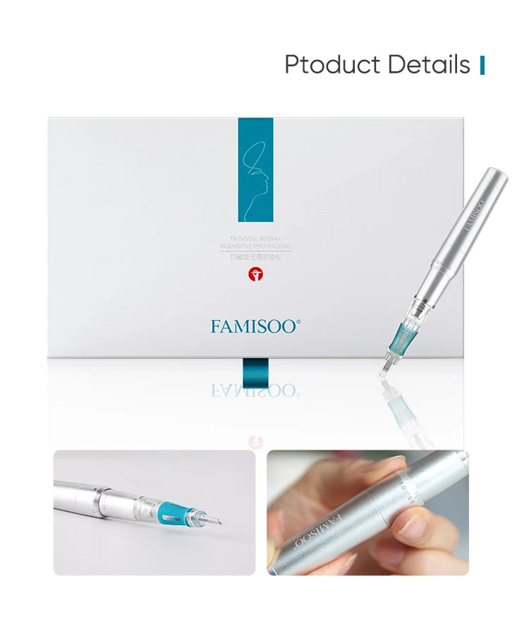 Permanent Makeup Machine - Rotary PMU Device for Eyebrow and Lip Precision Permanent Makeup Machines Tidesmit