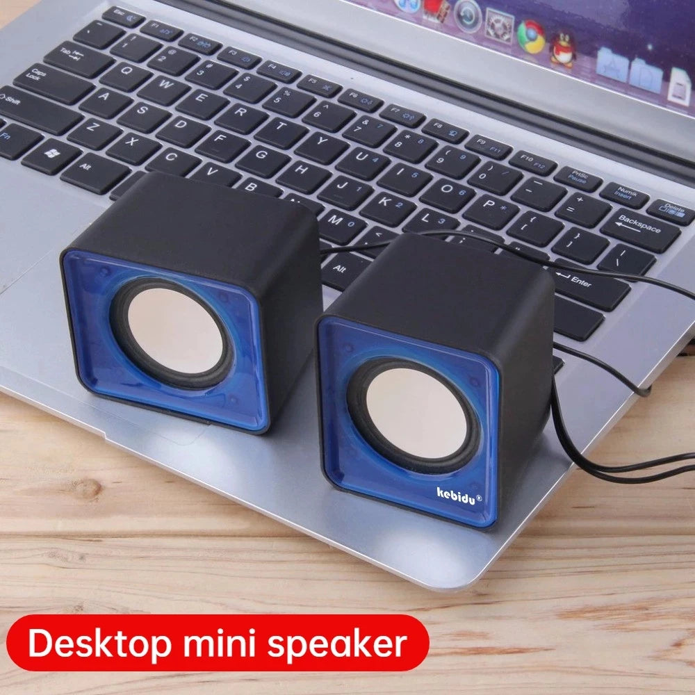 Mini Speaker For Computer PC Laptop Desktop Caixa De Som Sound Box Music Audio System Column Coluna Stereo Set Bocina Acoustics