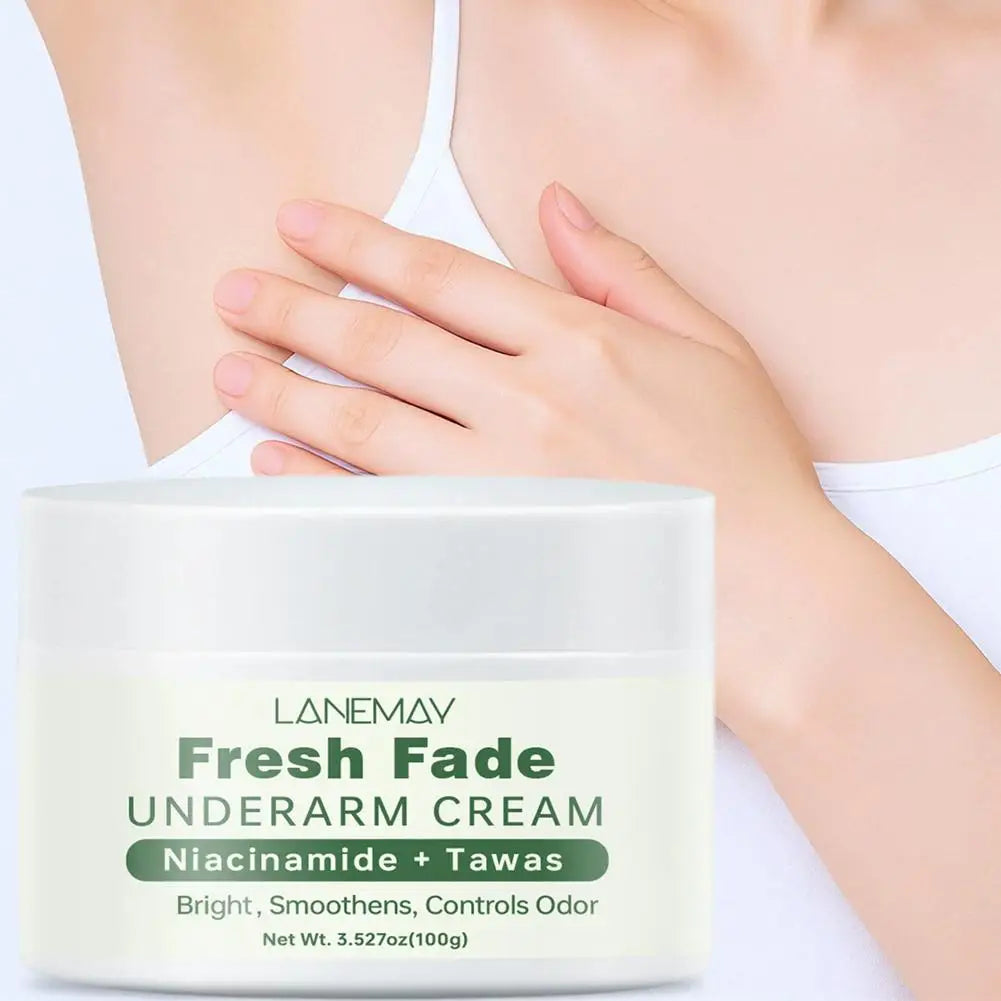 Fresh Fade UNDERARMCREAM Cream Niacinamide Brightens,Smoothens,Controls Odor  Underarm Skin Care Moisturizing  Body Lotion 100g