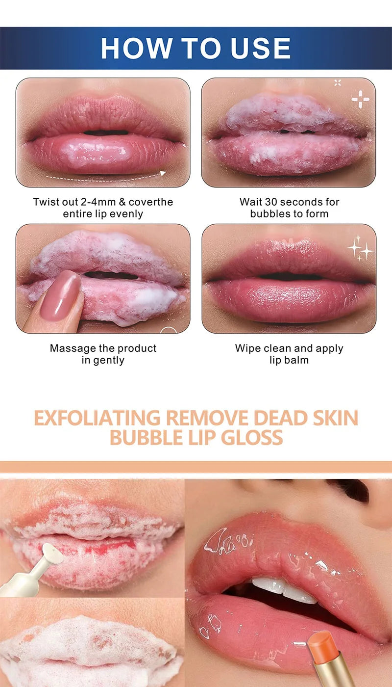 Lip Care & Hydrating Lip Mask Set - Cruelty-Free Night Repair Lip Care Tidesmit