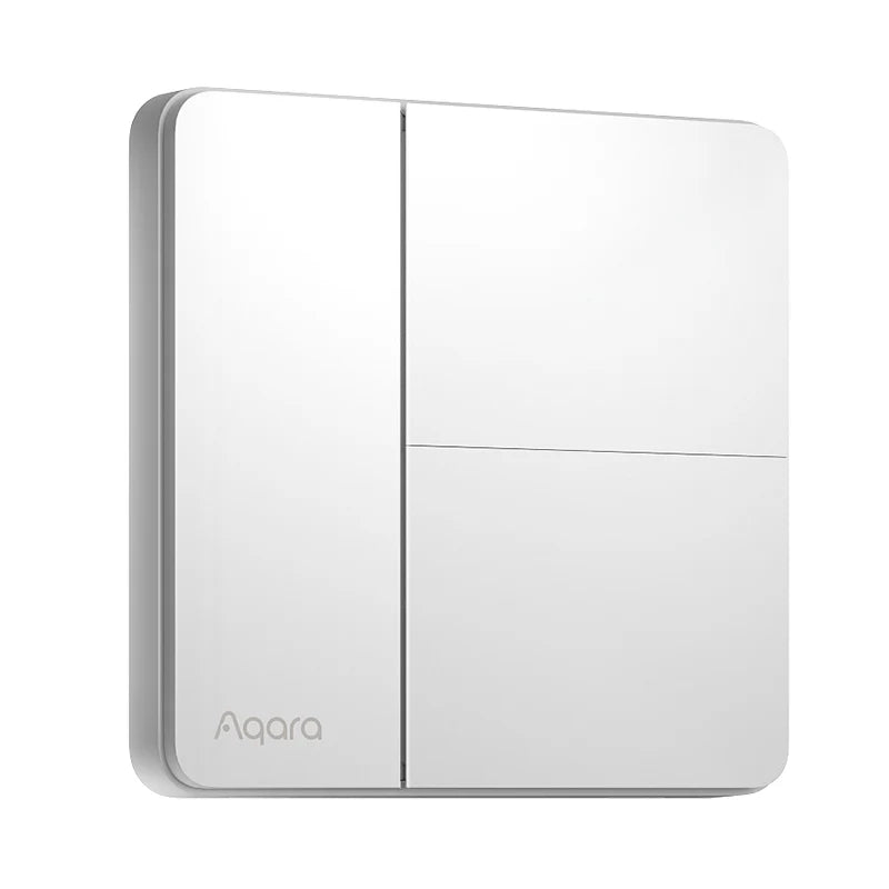 Aqara Smart Wall Switch Z1 More Control Zigbee 3.0 Compatible with Single Live/Neutral Wire Design Work With Mi Home HomeKit APP