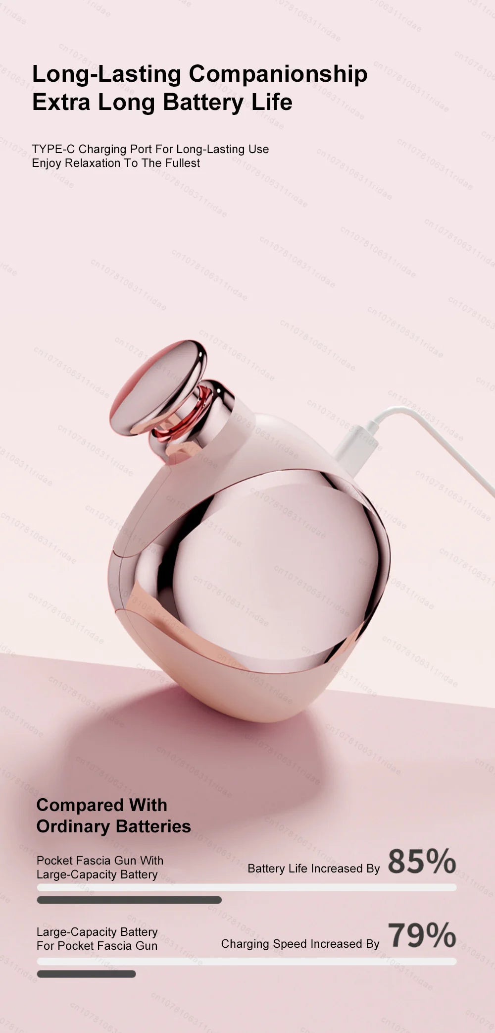 Mini Massage Gun - Portable Deep Tissue Therapy Device by Tidesmit Relaxation Treatment Tidesmit