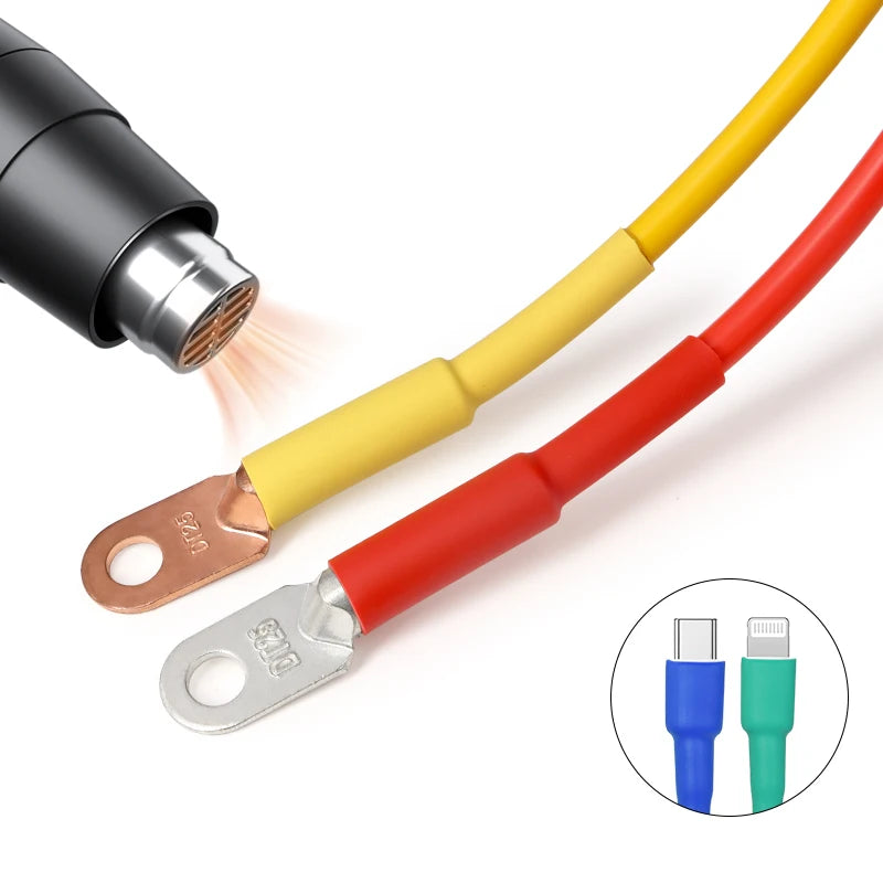 1~10m 3:1/4:1 Ratio With Glue Heat Shrink Tube ID 1.6mm - 50mm Adhesive Lined  Dual Wall Polyolefin ﻿Wrap Cable Protect Sleeve