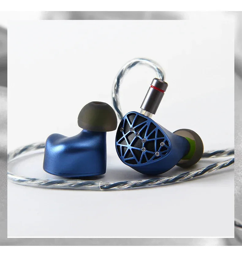 SoundRhyme SR10 10-Driver Hybrid HiFi Wired IEMs by Tidesmit Tidesmit