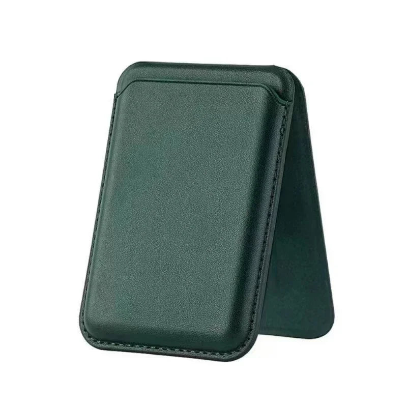 Magnetic Leather Wallet Case for iPhone 15 Pro Max with Kickstand 11 Tidesmit