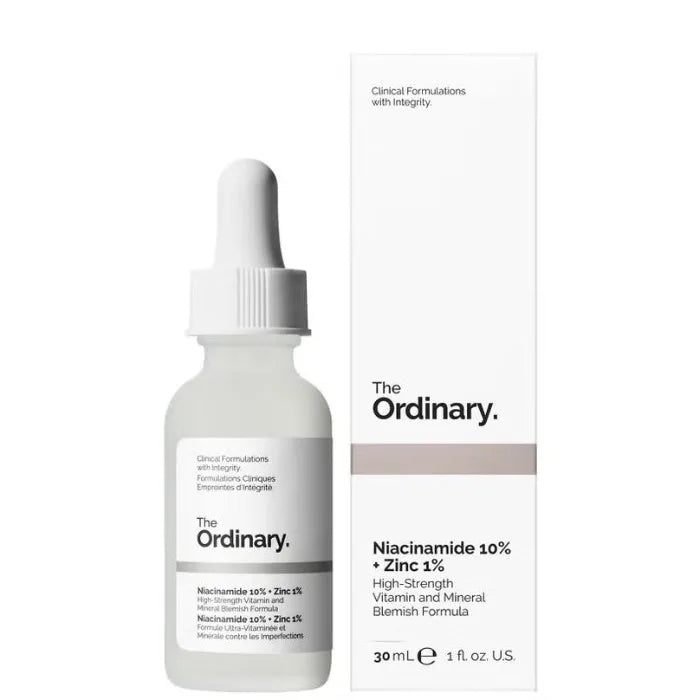 Niacinamide 10% + Zinc 1% Serum 30ml Enhance Skin Brightness Improve Texture Reduce Excess Oil Strengthen Skin Moisture Barrier