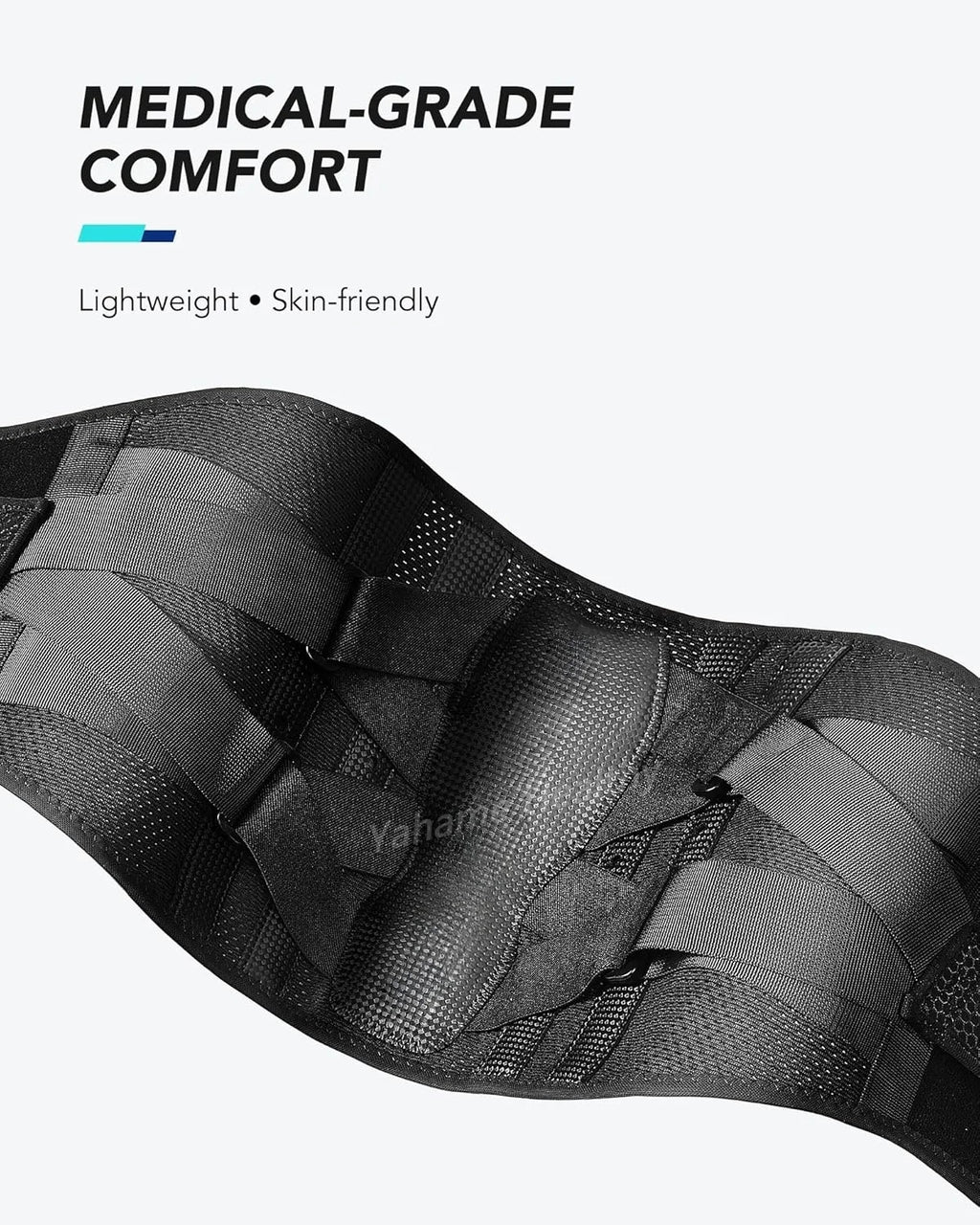 Men Women Lumbar Support Belt Back Brace for Lower Back Pain, Sciatica, Herniated Disc, Scoliosis, Lightweight Waist Support
