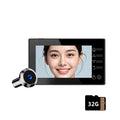 Danmini 4.3'' Electric Peephole 1MP 120° Wide-angle Security Camera Photograph Digital Cat Eye Doorbell Night Vision Door Viewer