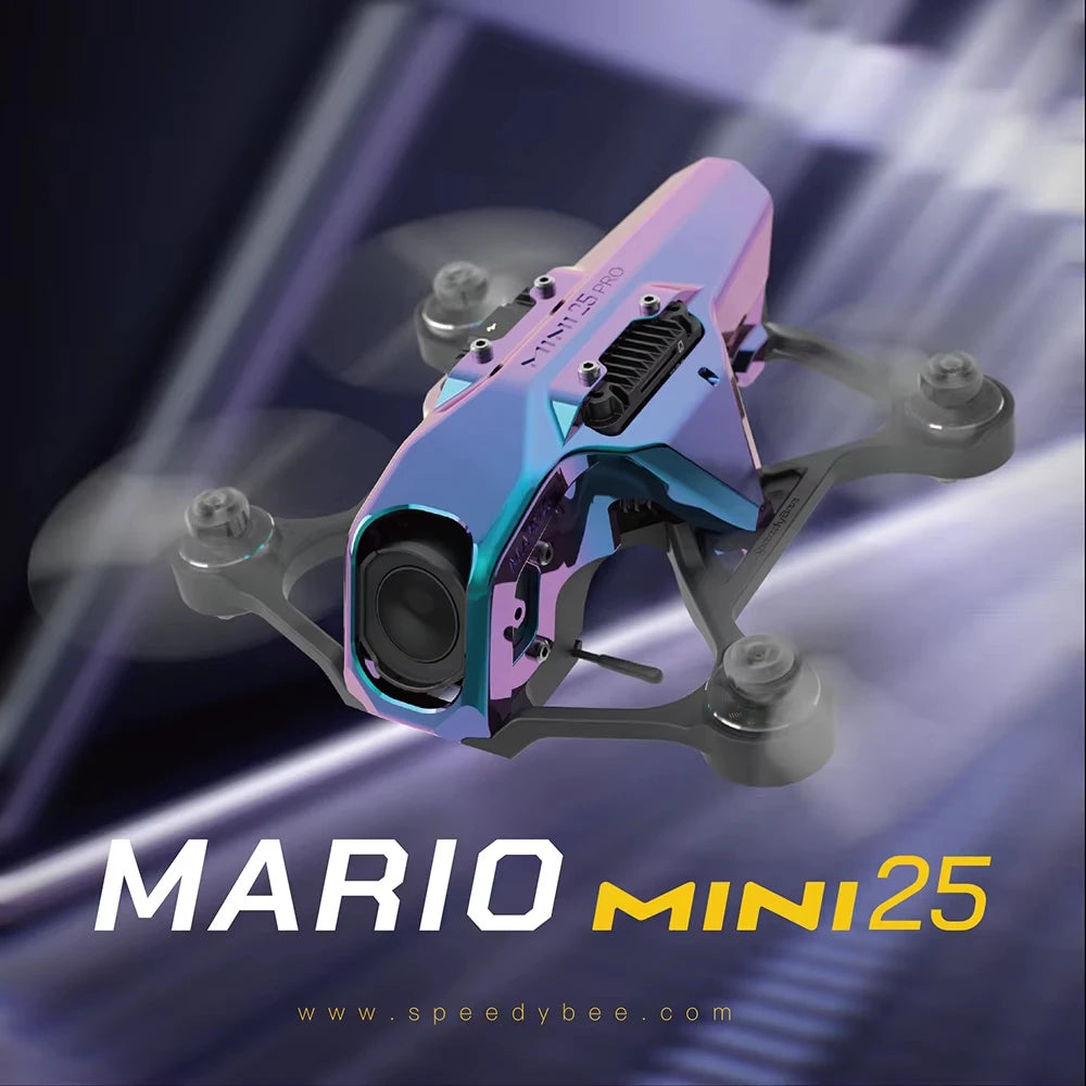 SpeedyBee Mario Mini25 FPV Drone Kit with O4 Air Unit & ELRS Receiver Tidesmit