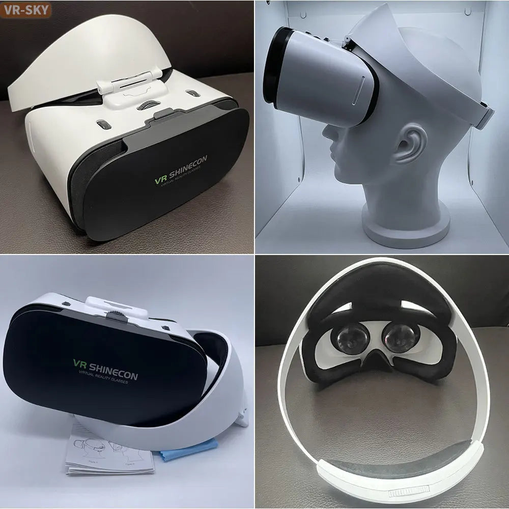 VR Headset for Smartphone 3D Experience - Adjustable G19 Model Tidesmit