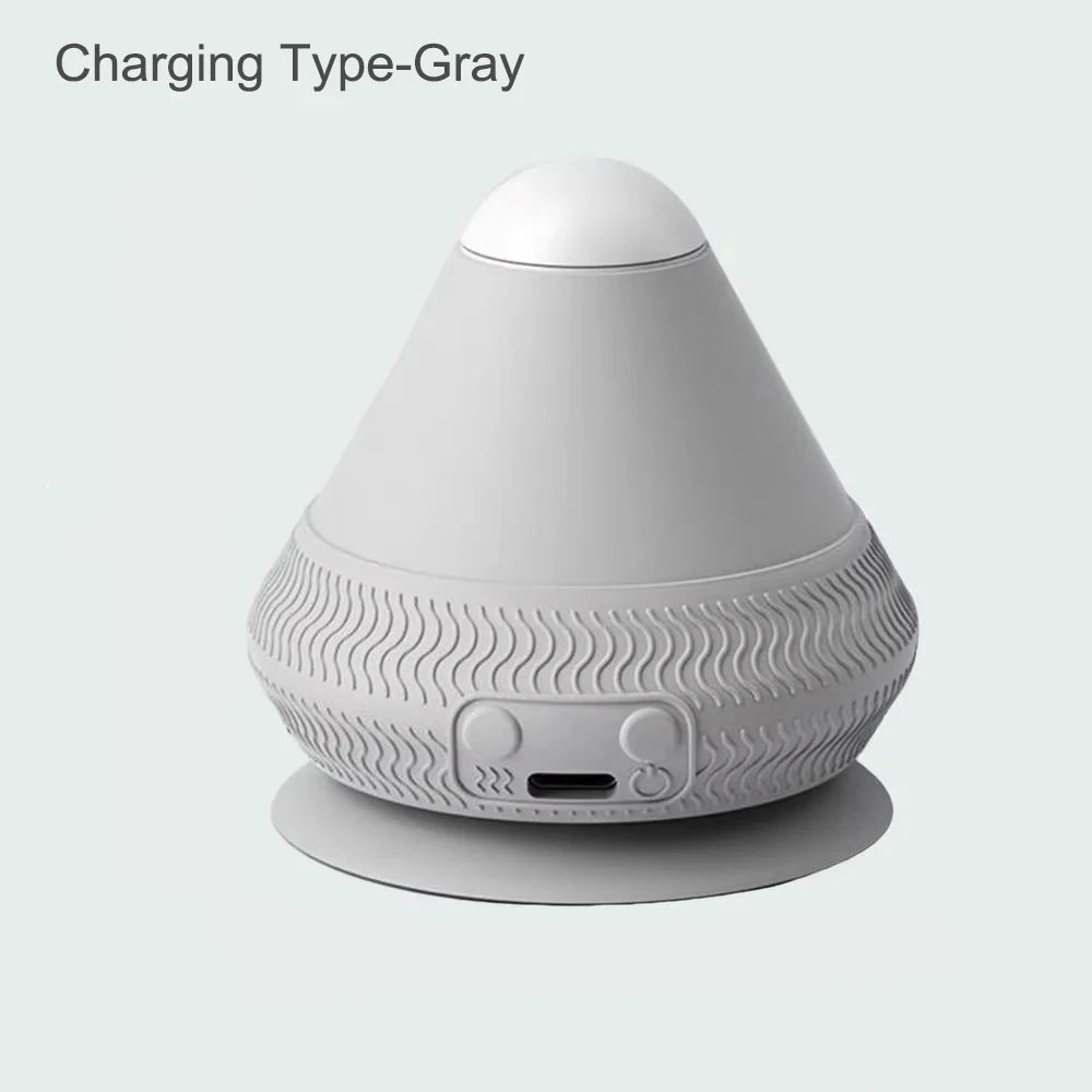 Wall Mounted Electric Massager for Deep Tissue Muscle Relief Body Shaping Massage Equipment Charging Type-Gray Tidesmit