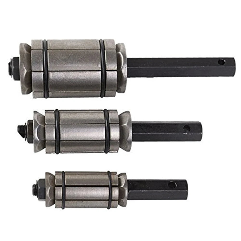 Tail Pipe Expander Tool Set 1-1/8" to 3-1/2" Car Exhaust Tail Tube Spreader Muffler Dent Remover Tool 29-89mm for Most Vehicles