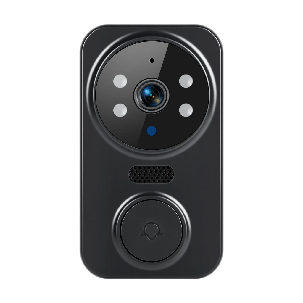 Podofo 4.3" Monitor Wireless Doorbell Camera Infrared Night Vision Door Ring Intercom Video Two-Way Audio Visual Doorbell Monit