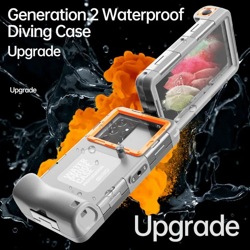Waterproof Snorkel Phone Case: Military-Grade Protection for iPhone Tidesmit