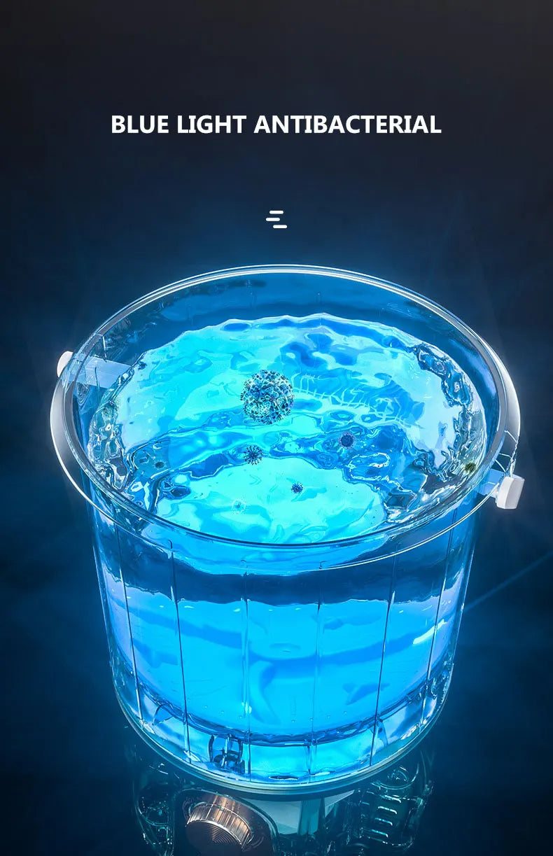 Tidesmit semi-automatic portable bucket washer and dryer showing compact design for baby clothes and socks in dorms