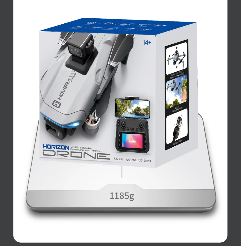 4K Camera Drone with 3-Axis Gimbal and Obstacle Avoidance - X40 PRO Tidesmit