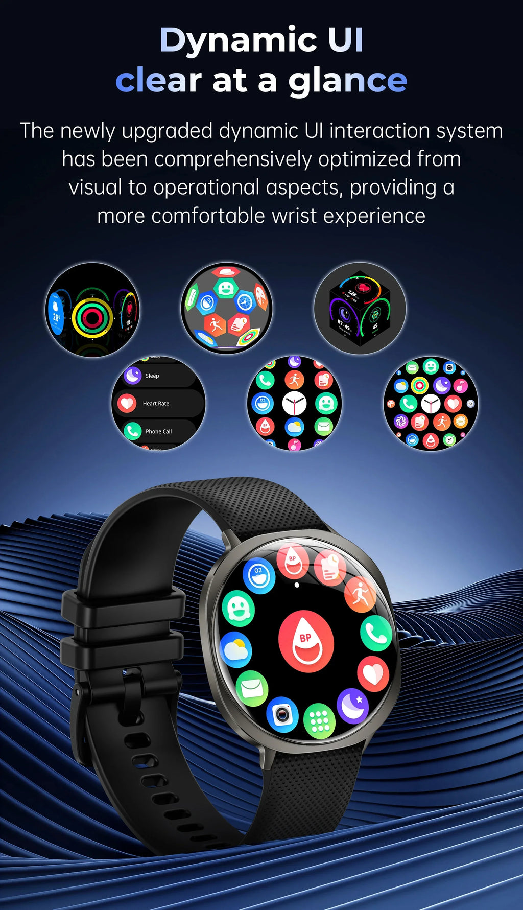 2026 New SmartWatch 5.93mm Thin HD Display Answer Make Call Message Sport Fitness Bracelet IP68 Waterproof Clock for Women Men