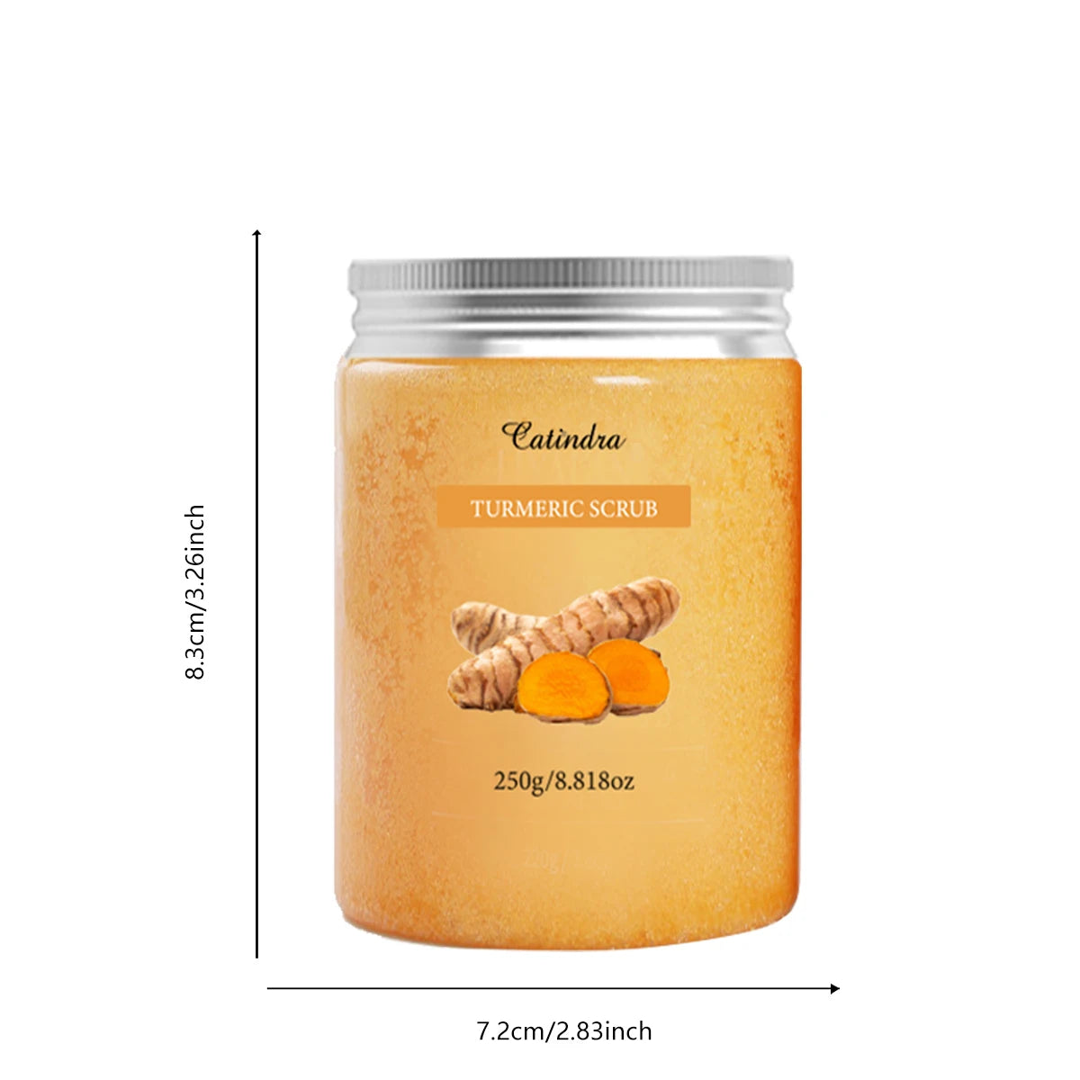 Turmeric Body Scrub | Natural Dark Spot Corrector for Radiant Skin Scrubs Treatments Tidesmit