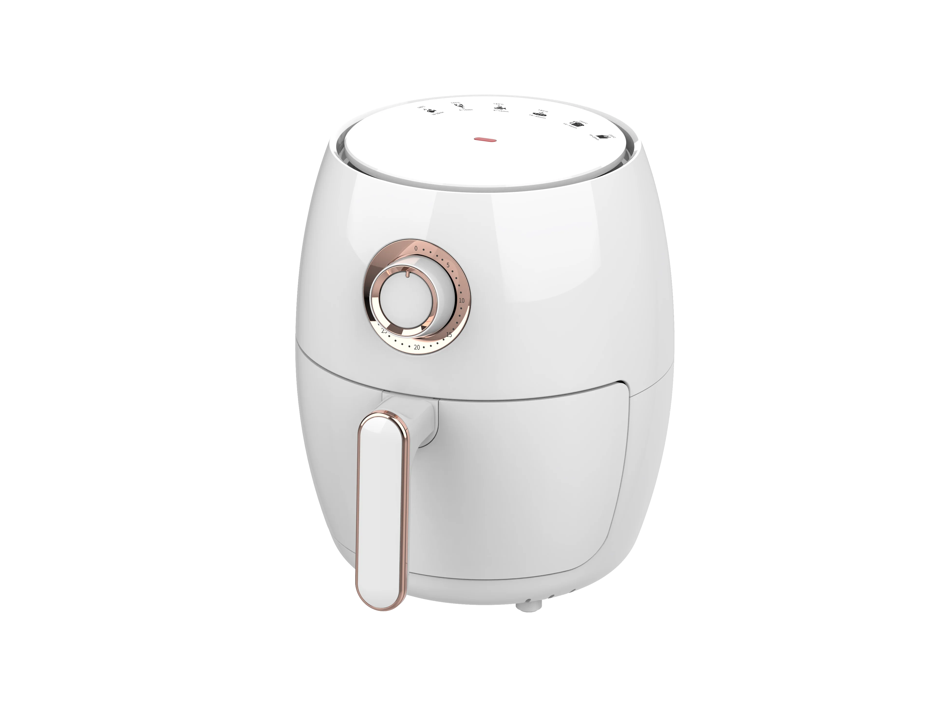 Electric Classic Mechanical Air Fryer 2L Mini Oil Free Baking Energy Saving High Quality Household