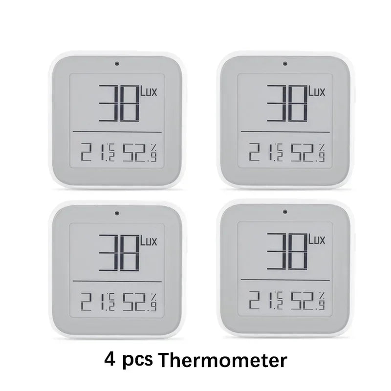 SmartLife Tuya Smart ZigBee Bluetooth-Compatible Mesh Brightness Thermometer Light Temperature Humidity Detector Wireless Remote