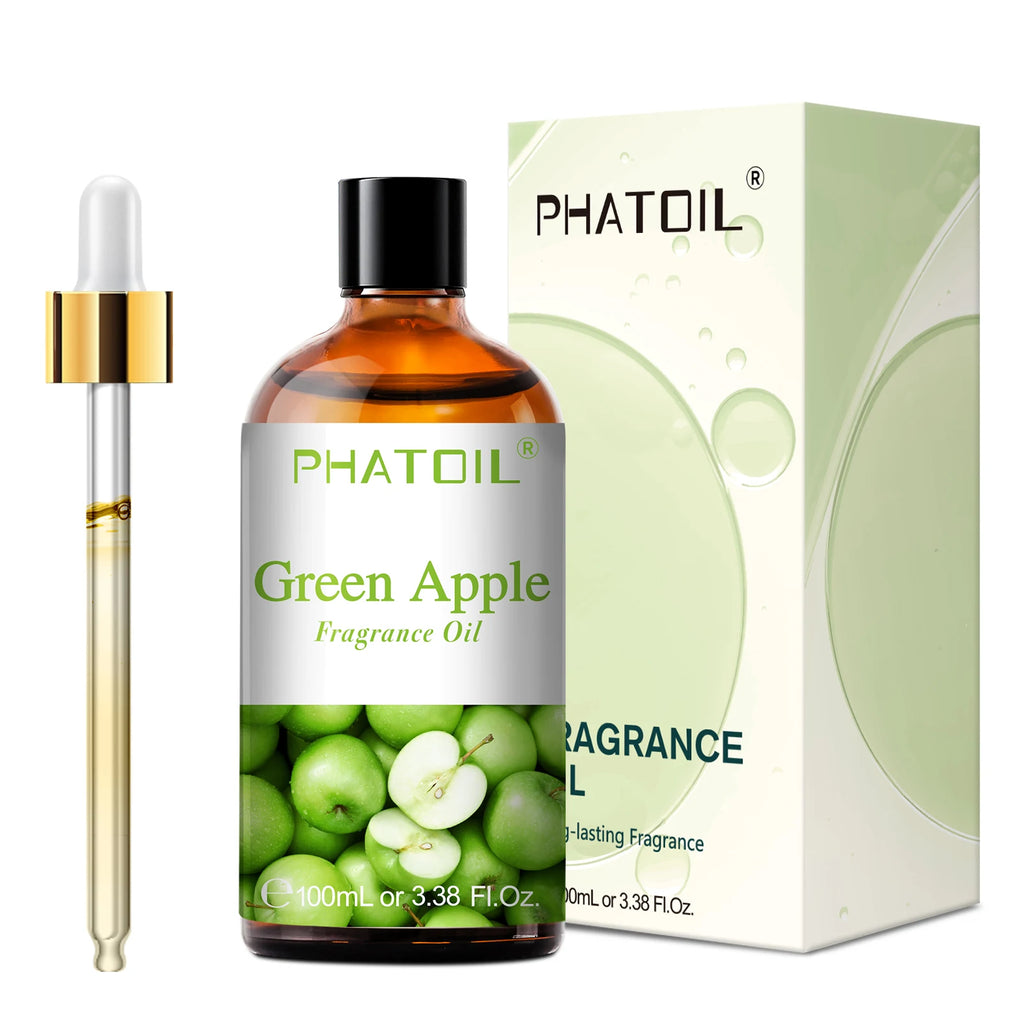 PHATOIL Fruit Fragrance Oils Coconut & Vanilla Lime Mango Strawberry Banana 100ml Aromatherapy Fragrance Oils For Diffuser