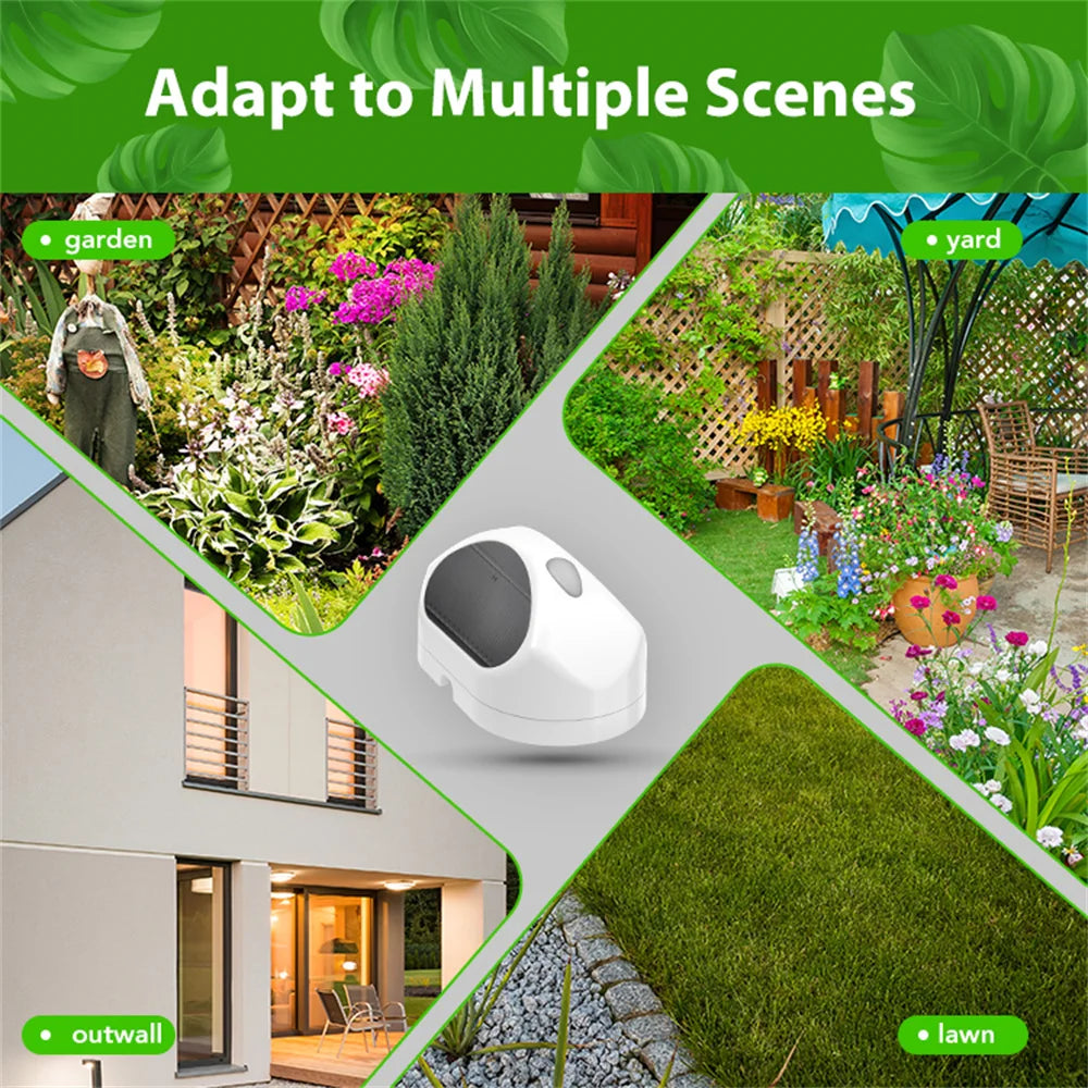 Tuya WiFi Rain Sensor Rainfall Duration Detection Outdoor Waterproof Battery Powered For Smart Life App Control Home Automation