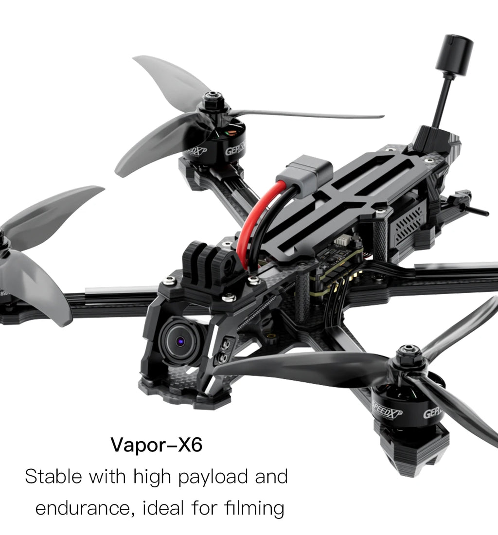 FPV Freestyle Drone 5 Inch Analog X-Frame ELRS System by Tidesmit Tidesmit