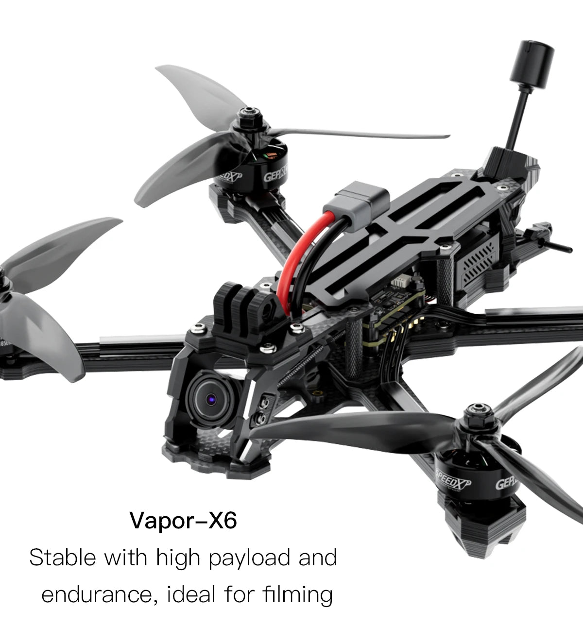 FPV Freestyle Drone 5 Inch Analog X-Frame ELRS System by Tidesmit Tidesmit